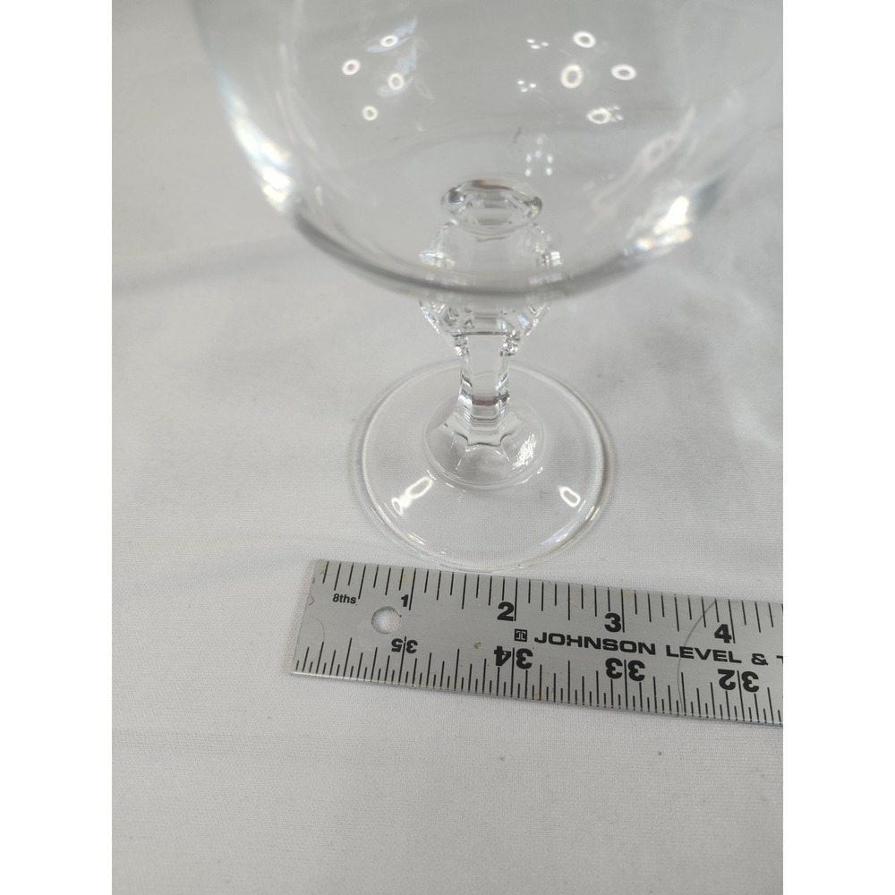 Cristal D'Arques Paris Royal Water Goblet Wine Glass 8oz Clear Hexagonal Stem - Picture 4 of 6